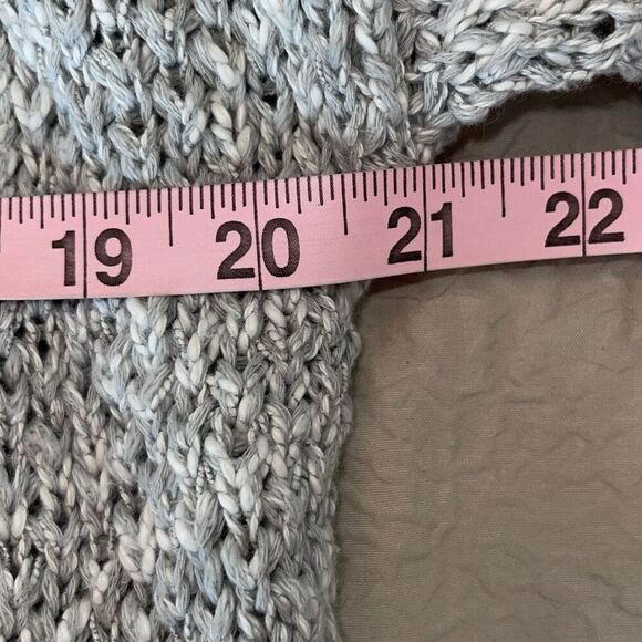 Abercrombie & Fitch Womens Knit Open Front Cardigan Sweater Gray Size Small - Picture 5 of 6